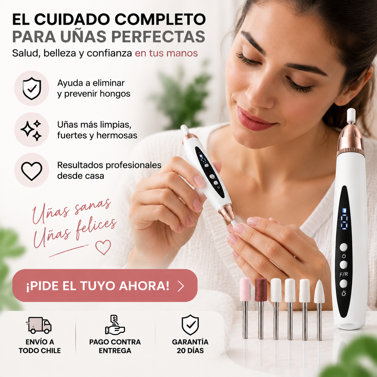 PuliNails™ - Pulidora de Uñas 4 en 1