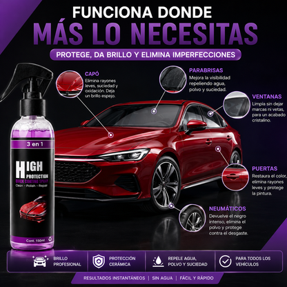 NEW CAR - Protector Auto 3 En 1 Cera Spray