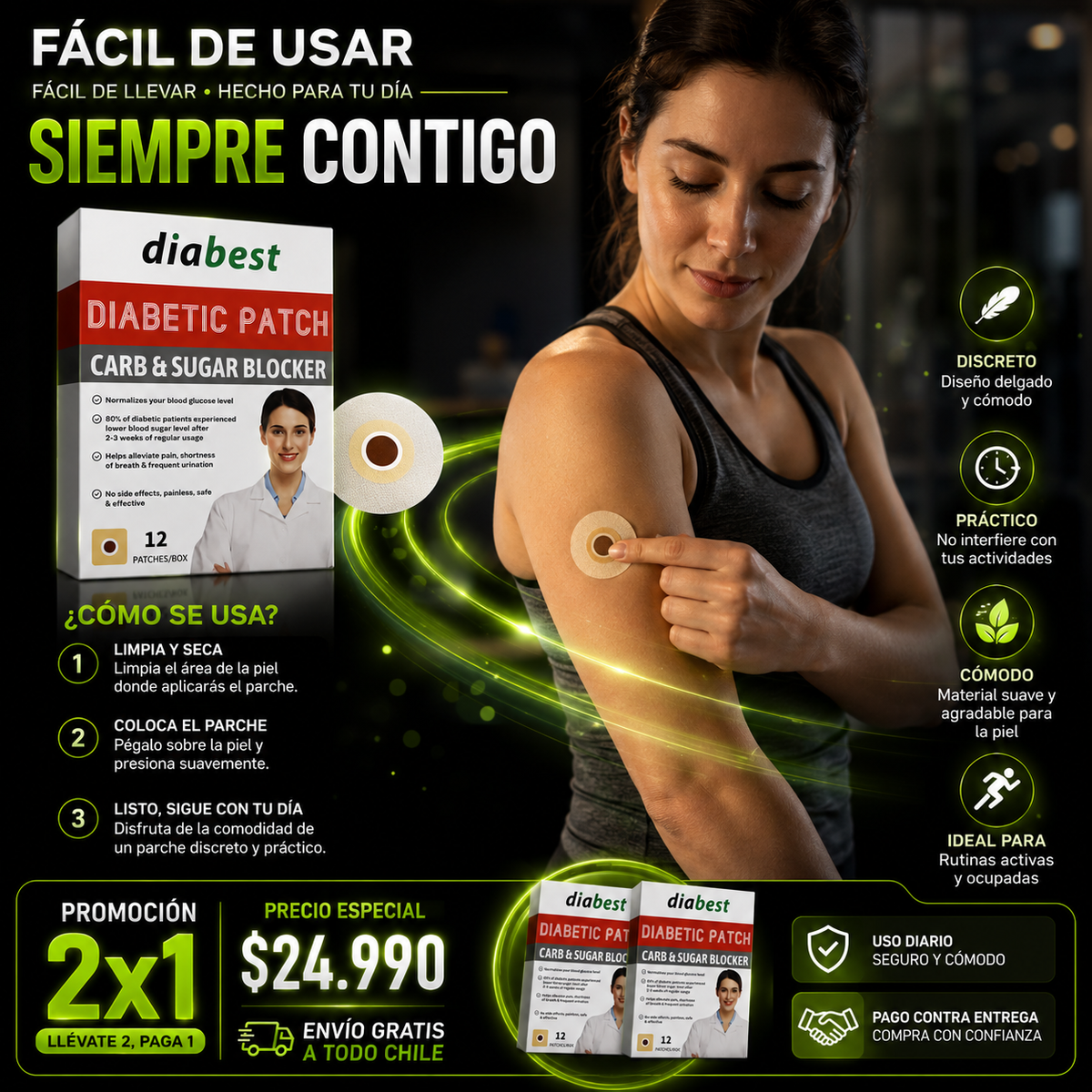 GlucoPatch - Parche regulador azucar