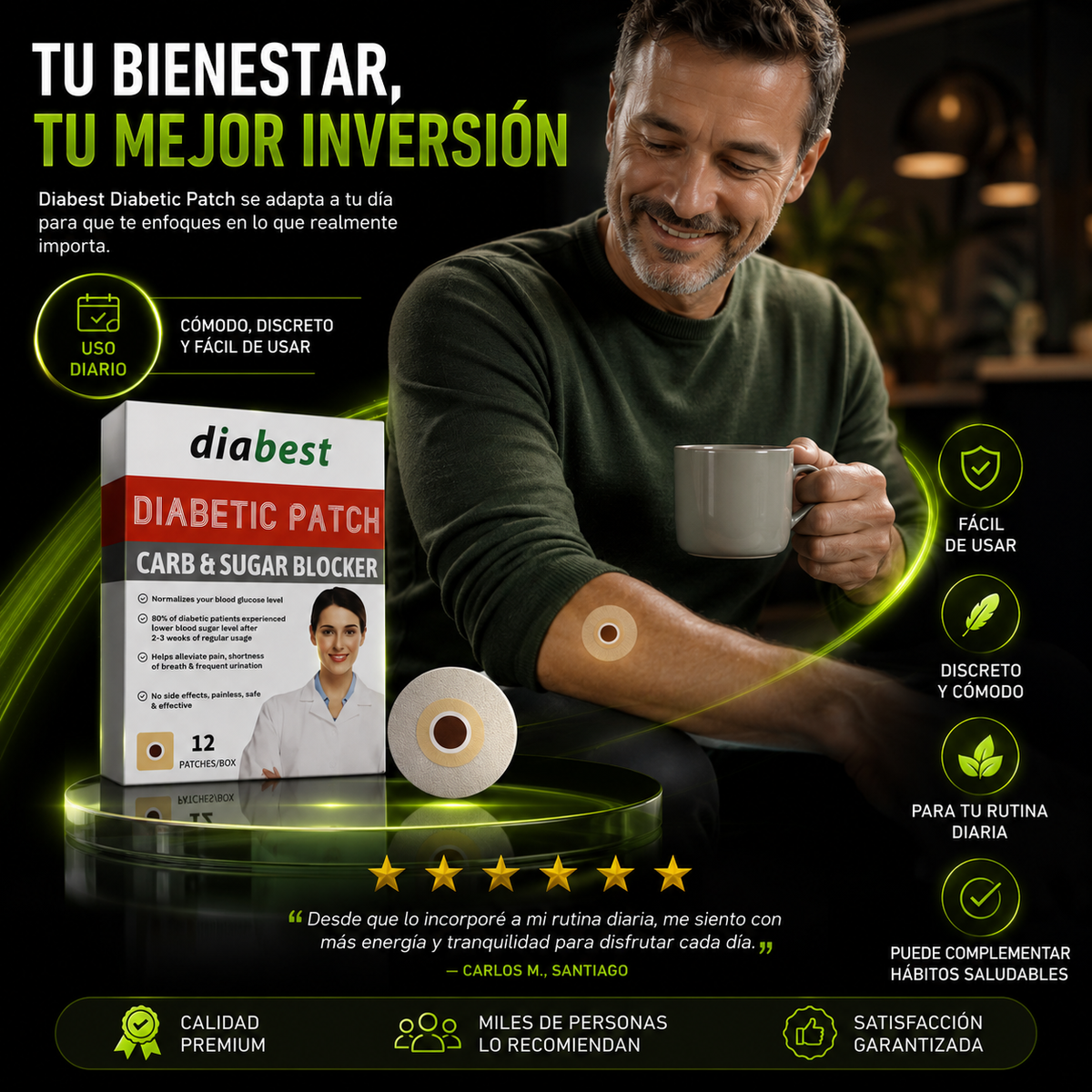 GlucoPatch - Parche regulador azucar