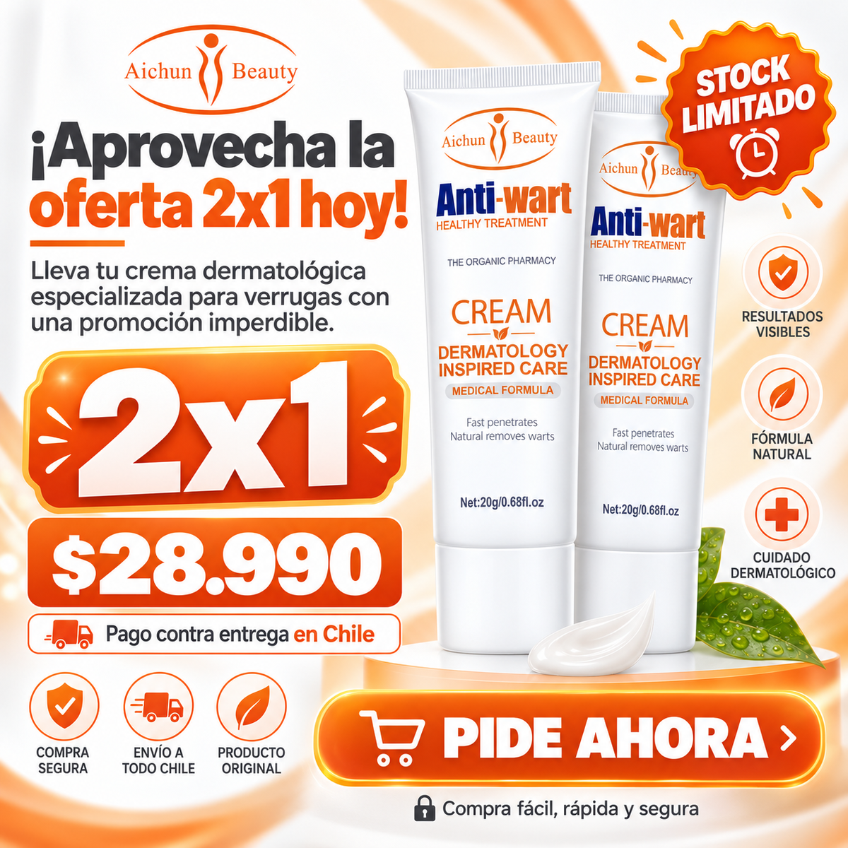 VerriCare™ - Crema Anti Verrugas
