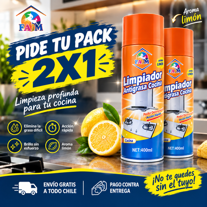 Cleanner™ - Espuma Anti Grasa