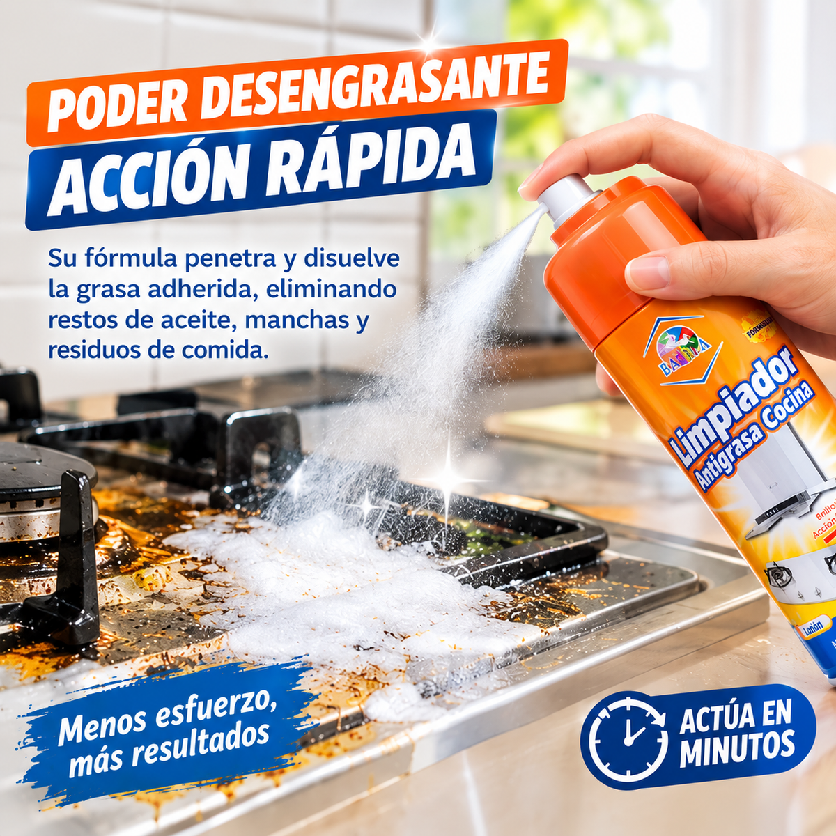 Cleanner™ - Espuma Anti Grasa